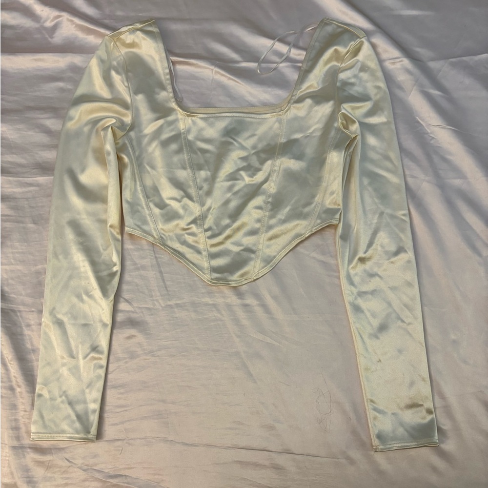 H&M Divided Cream Blouse
